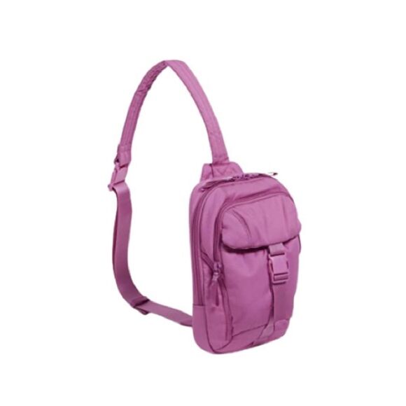 NWT-VERA BRADLEY - 2 in 1-Rich Orchid (pink) Utility Sling Backpack/Fanny pack - Picture 3 of 11